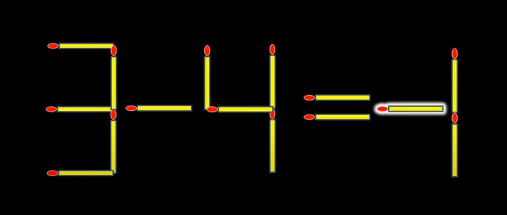 Thử tài IQ: Di chuyển hai que diêm để 9+1=2 thành phép tính đúng- Ảnh 6.