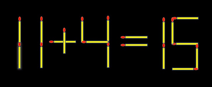 Thử tài IQ: Di chuyển hai que diêm để 8+7=2 thành phép tính đúng- Ảnh 6.