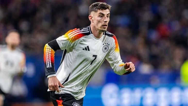 Tiền đạo Kai Havertz của Đức được kỳ vọng sẽ ghi bàn trận mở màn - Ảnh: REUTERS