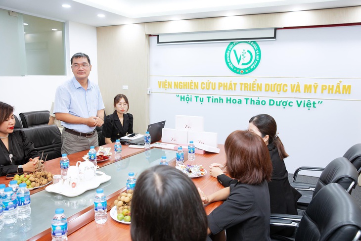 ZinGroup hợp tác chặt chẽ với Viện Nghiên cứu Phát triển Dược và Mỹ phẩm