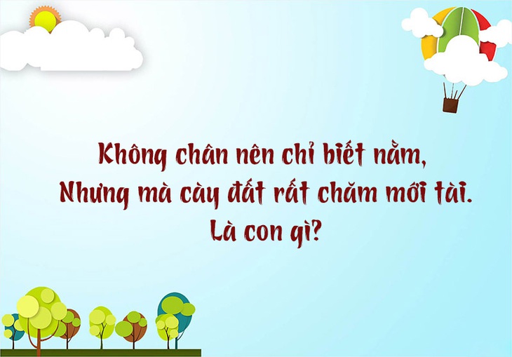 Con gì đầu ở dưới nước, đuôi lại trên rừng?- Ảnh 5.