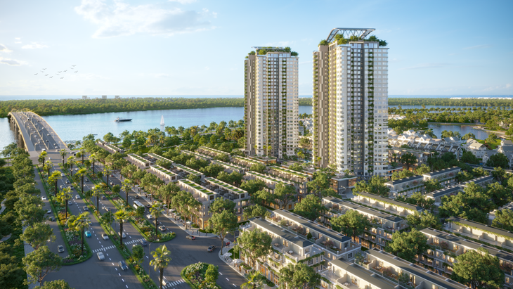 Seaview Residences nằm trong đại công viên xanh Eco Central Park