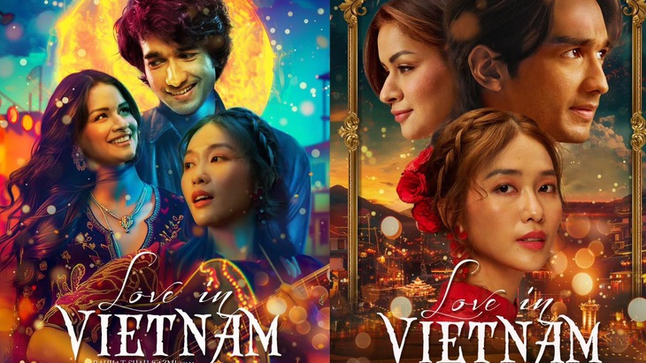 Poster bộ phim hợp tác ngoại giao Việt Nam và Ấn Độ - Love in Vietnam - Ảnh: ĐPCC