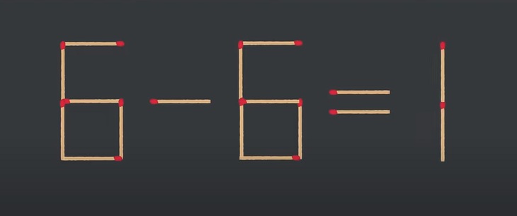 Thử tài IQ: Di chuyển hai que diêm để 7+1=-8 thành phép tính đúng- Ảnh 3.