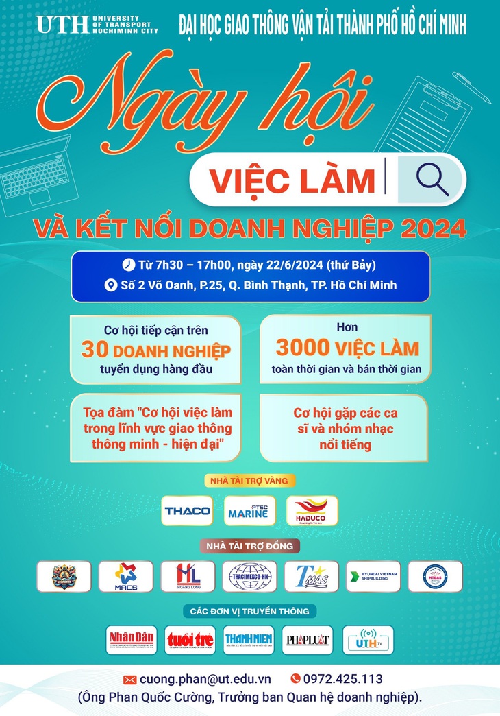 Ngày hội việc làm và kết nối doanh nghiệp 2024