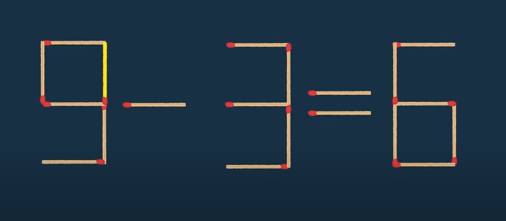Thử tài IQ: Di chuyển một que diêm để 4-1=4 thành phép tính đúng- Ảnh 4.