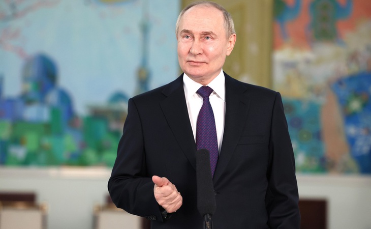 Tổng thống Putin trong một chuyến công du nước ngoài năm 2024 - Ảnh: Điện Kremlin