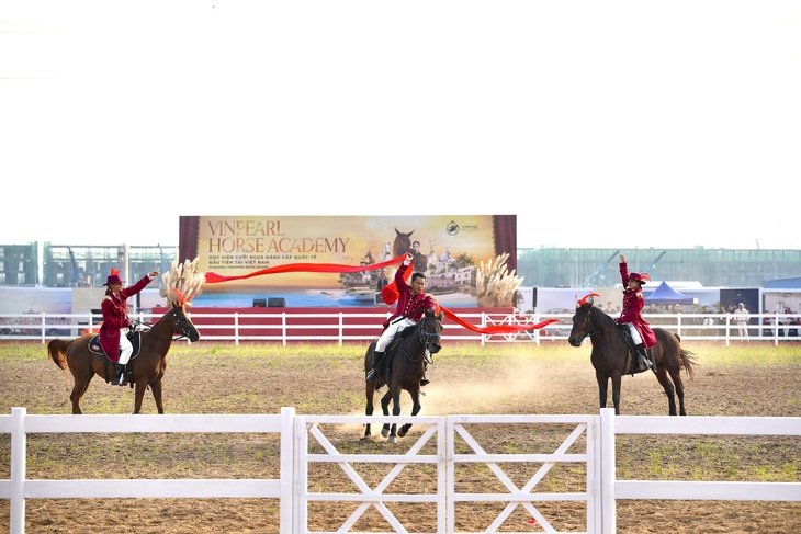 Sự kiện khai trương kỹ thuật Vinpearl Horse Academy. Ảnh: Đ.H