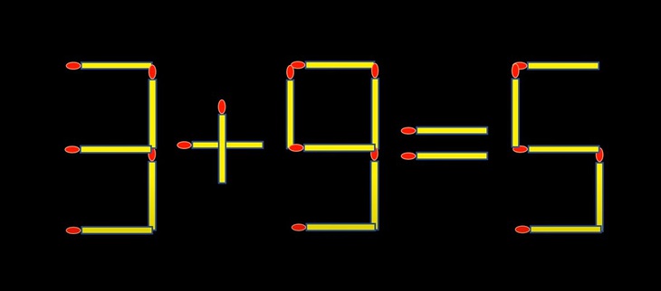 Thử tài IQ: Di chuyển hai que diêm để 1-9=8 thành phép tính đúng- Ảnh 3. Thử tài IQ: Di chuyển hai que diêm để 1-9=8 thành phép tính đúng- Ảnh 3.