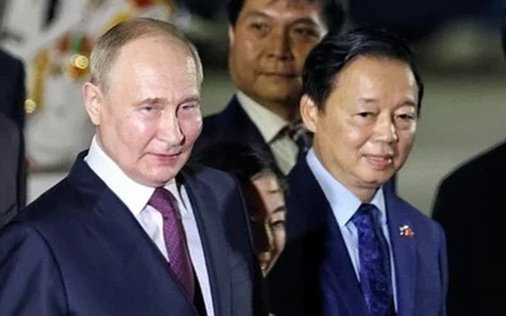 Lễ đón cấp nhà nước Tổng thống Putin tại Phủ Chủ tịch