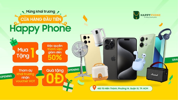 Happy Phone ra mắt cửa hàng đầu tiên cùng nhiều ưu đãi- Ảnh 5.