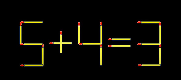 Thử tài IQ: Di chuyển hai que diêm để 7+6=7 thành phép tính đúng- Ảnh 3.