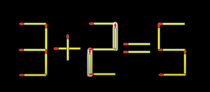 Thử tài IQ: Di chuyển hai que diêm để 7+6=7 thành phép tính đúng- Ảnh 6.