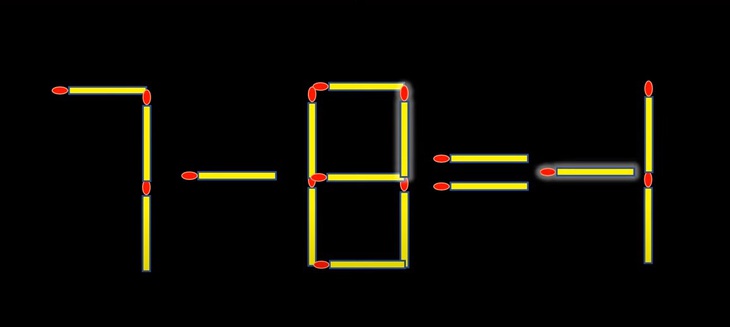 Thử tài IQ: Di chuyển hai que diêm để 7+6=7 thành phép tính đúng- Ảnh 2.