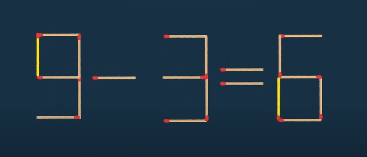 Thử tài IQ: Di chuyển một que diêm để 1-7=11 thành phép tính đúng- Ảnh 6.