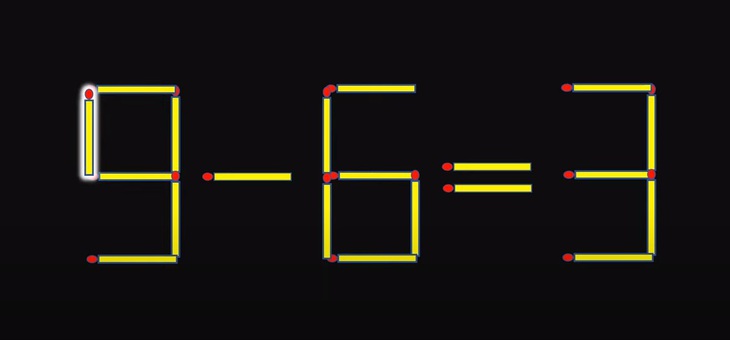 Thử tài IQ: Di chuyển hai que diêm để 7+6=0 thành phép tính đúng- Ảnh 6.