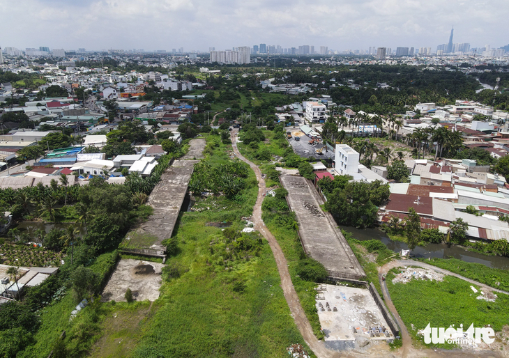 2,7km thuộc dự án vành đai 2 vẫn 