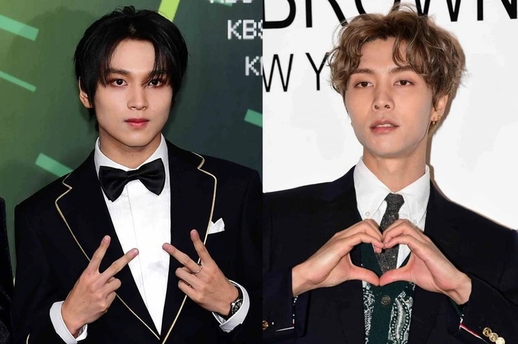 Haechan và Johnny, hai thành viên NCT, bị cáo buộc sử dụng chất cấm, làm tình tập thể với người hâm mộ - Ảnh: Ten Asia