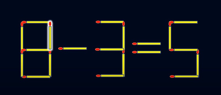 Thử tài IQ: Di chuyển một que diêm để 6-3=6 thành phép tính đúng- Ảnh 2.