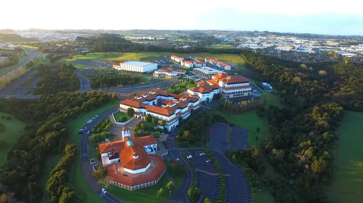 Toàn cảnh campus Auckland