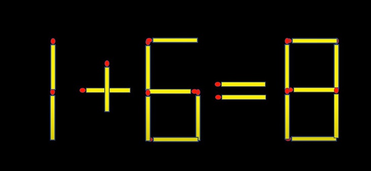 Thử tài IQ: Di chuyển một que diêm để 4-9=1 thành phép tính đúng- Ảnh 5.