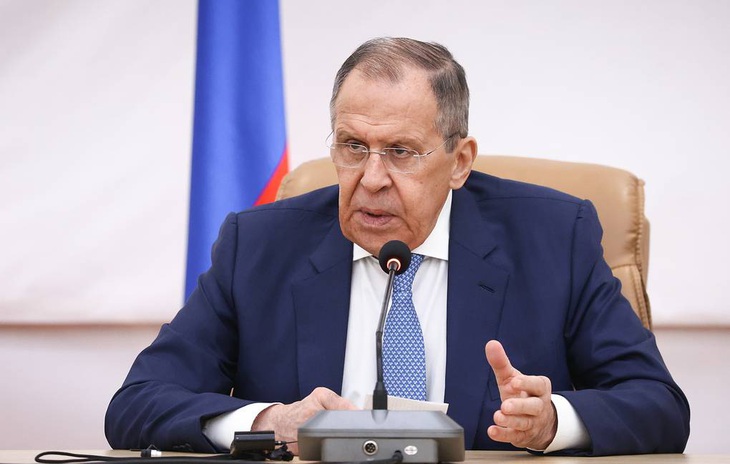 Ngoại trưởng Nga Sergei Lavrov - Ảnh: TASS