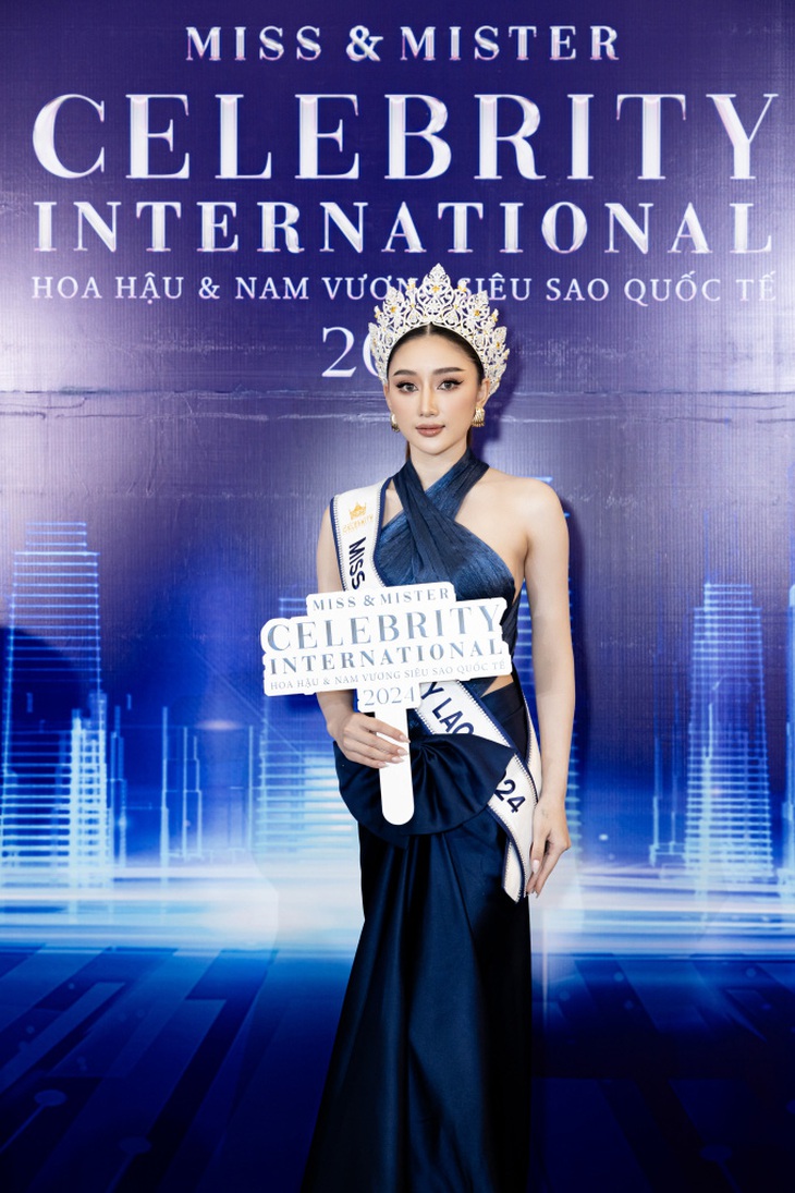 Đại diện Lào tại Miss Celebrity International 2024.