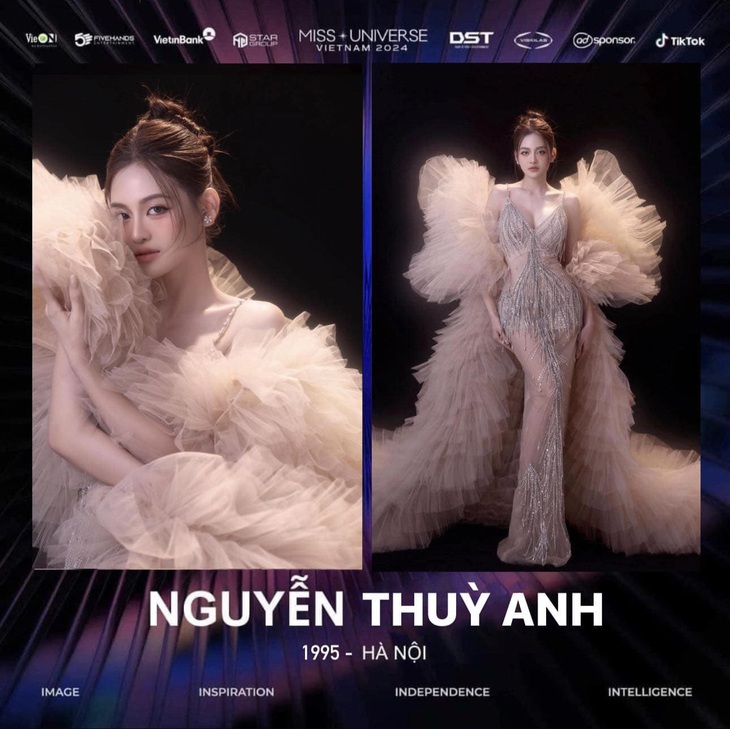 Diễn viên Thùy Anh vừa ghi danh tham gia cuộc thi Miss Universe Vietnam 2024 - Ảnh: FBNV