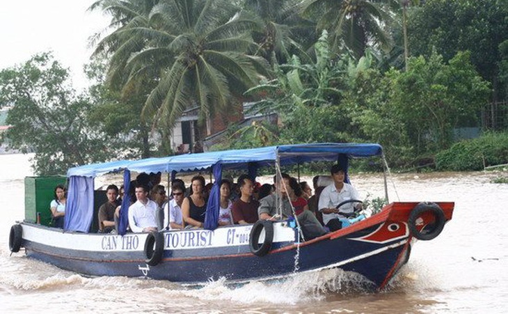 Chợ nổi Cái Răng (Cần Thơ) từng là điểm đến thu hút nhiều du khách trong nước và quốc tế - Ảnh: Nguyễn Minh Mẫn