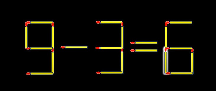 Thử tài IQ: Di chuyển một que diêm để 4-9=5 thành phép tính đúng- Ảnh 6.
