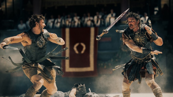 Gladiator 2 viết tiếp câu chuyện sử thi hùng tráng của La Mã - Ảnh: Forbes