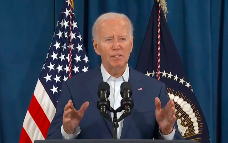 Ông Biden họp báo khẩn, nói vụ bắn ông Trump là 