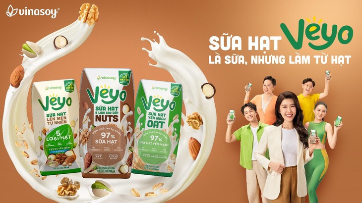 Vinasoy ra mắt sữa hạt Veyo- Ảnh 1.