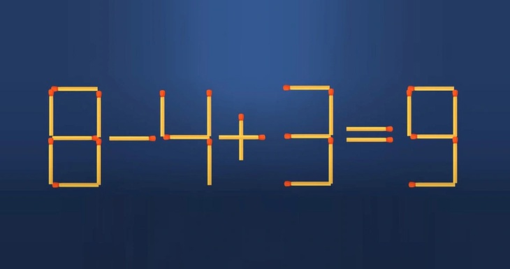Thử tài IQ: Di chuyển một que diêm để 7-2=1 thành phép tính đúng- Ảnh 3. Thử tài IQ: Di chuyển một que diêm để 7-2=1 thành phép tính đúng- Ảnh 3.