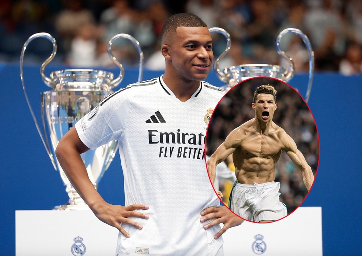 Real Madrid muốn Mbappe có được thể trạng tốt như Ronaldo