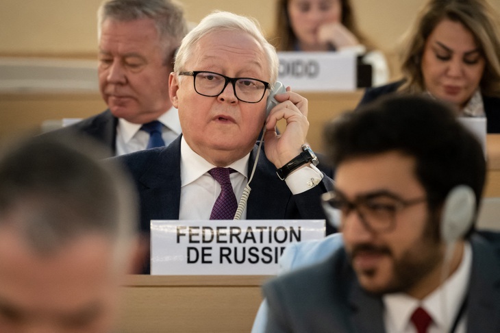 Thứ trưởng Ngoại giao Nga Sergei Ryabkov - Ảnh: AFP