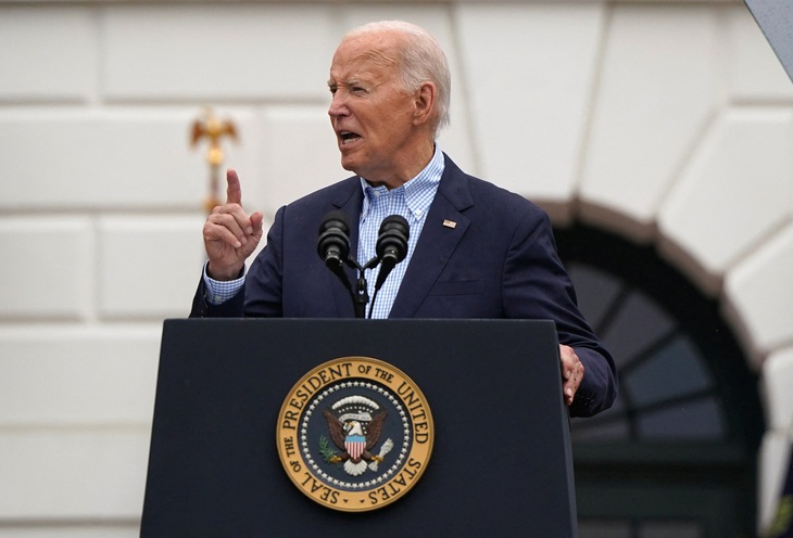 Ông Biden mắc COVID-19 ở tuổi 81 và đang tự cách ly ở Delaware - Ảnh: REUTERS