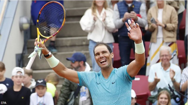 Rafael Nadal đã sẵn sàng cho Olympic Paris 2024 - Ảnh: EPA