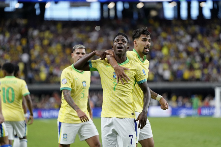 Brazil đã bị loại khỏi bán kết Copa America 2024 - Ảnh: REUTERS