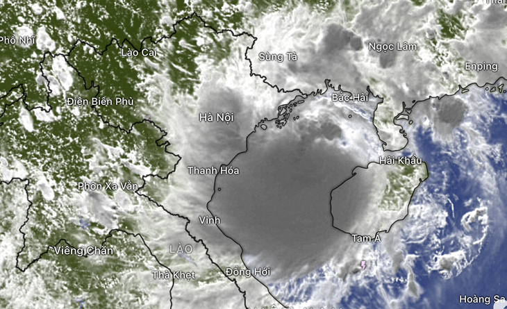 Bão số 2 đang hướng vào vùng biển Quảng Ninh - Hải Phòng- Ảnh 3.
