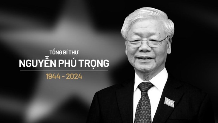 Chi tiết lễ viếng và lễ truy điệu Tổng bí thư Nguyễn Phú Trọng tại Hội trường Thống Nhất, TP.HCM- Ảnh 1.