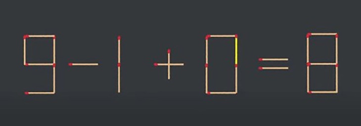 Thử tài IQ: Di chuyển một que diêm để 2+1+4=9 thành phép tính đúng- Ảnh 4.