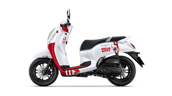 Honda Scoopy thêm bản Hello Kitty hút phái nữ, giá dễ trên 70 triệu nếu về Việt Nam- Ảnh 13.