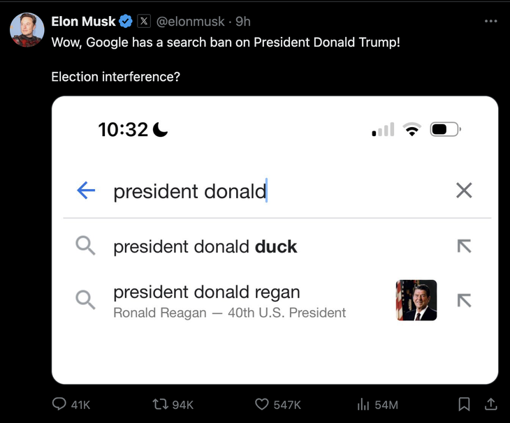 Ông Elon Musk tố Google 'phong sát' ông Trump - Ảnh 2.