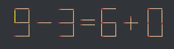 Thử tài IQ: Di chuyển một que diêm để 7-1=4+3 thành phép tính đúng- Ảnh 4.