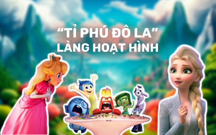 Những "tỉ phú đô la" trong làng hoạt hình thế giới