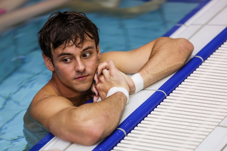 Tom Daley gây sốt với vẻ ngoài nam thần - Ảnh: GETTY