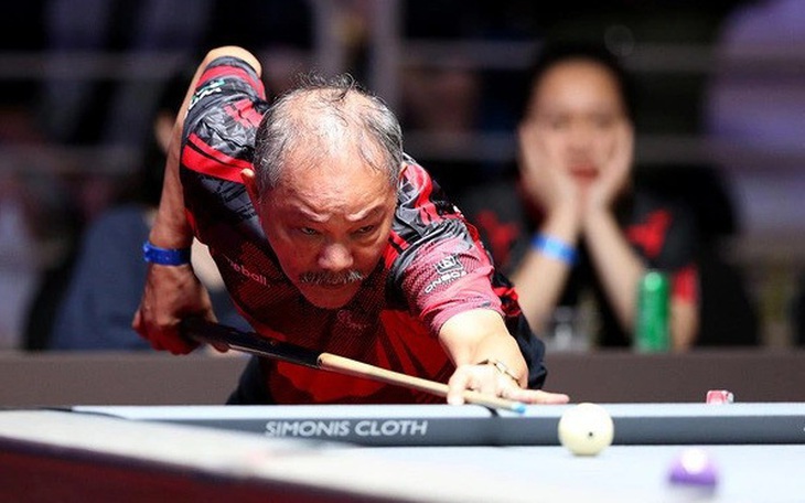 Cơ thủ số một thế giới bị loại từ vòng 1/64 Hanoi Open Pool 2025 - Ảnh 3.