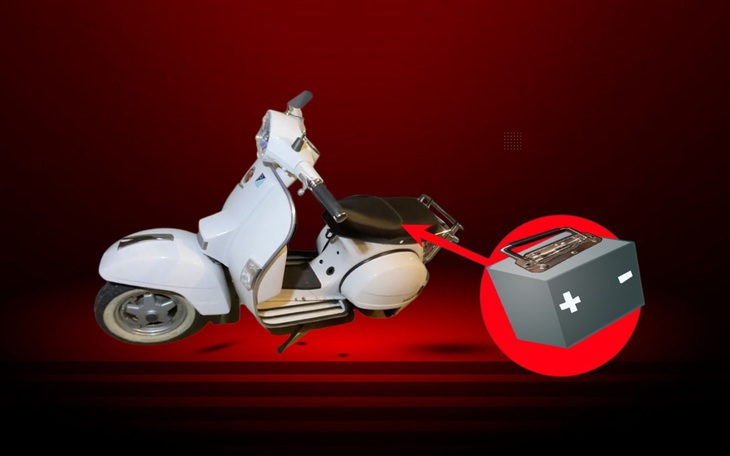 Biến Vespa thành xe máy điện, chủ xe vui vì được 