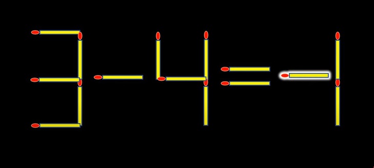 Thử tài IQ: Di chuyển một que diêm để 7+8=7 thành phép tính đúng- Ảnh 4.